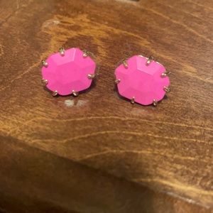 Kendra Scott Hot Pink Morgan Earrings